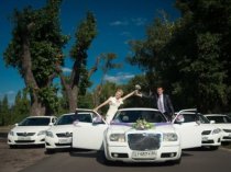 Свадебные кортежи из одинаковых автомобилей