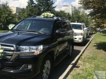Toyota Land Cruiser 200 на свадьбу.