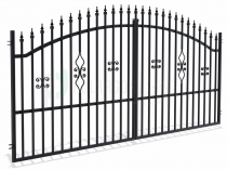 Как выбрать кованые заборы и ворота: инструкция от компании Master Company