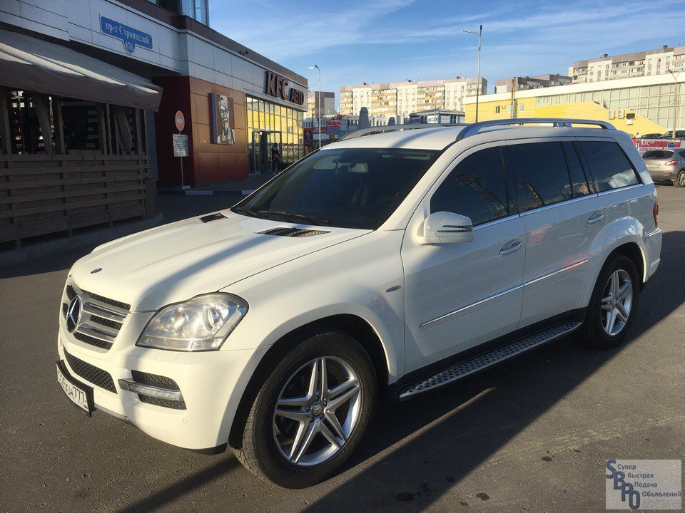 Mercedes Benz gl 500 Р±РµР»С‹Р№